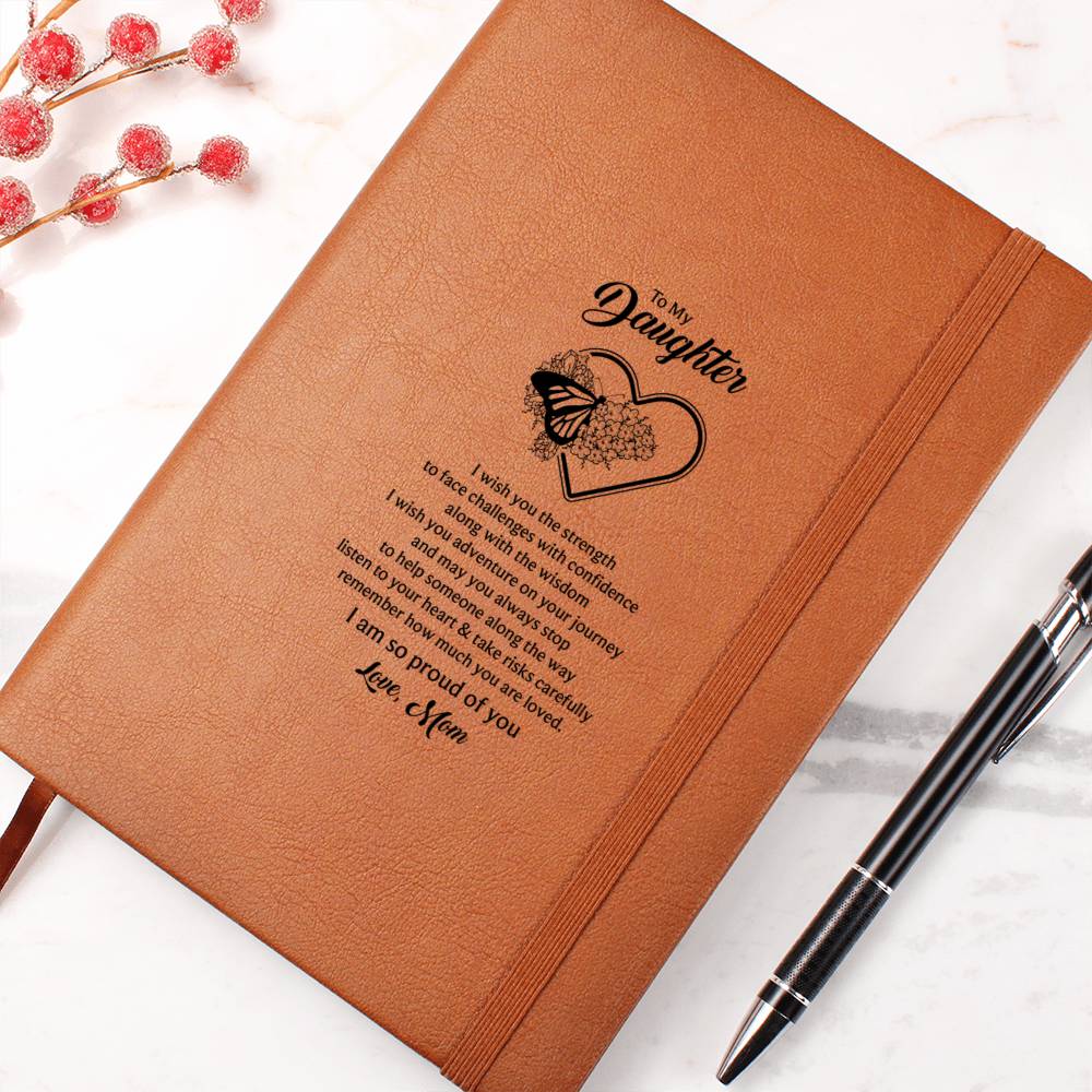 butterfly daughter journal gift love letter notebook