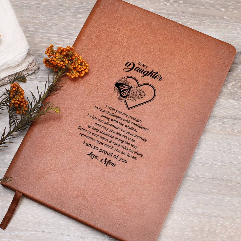 butterfly daughter journal gift love letter notebook