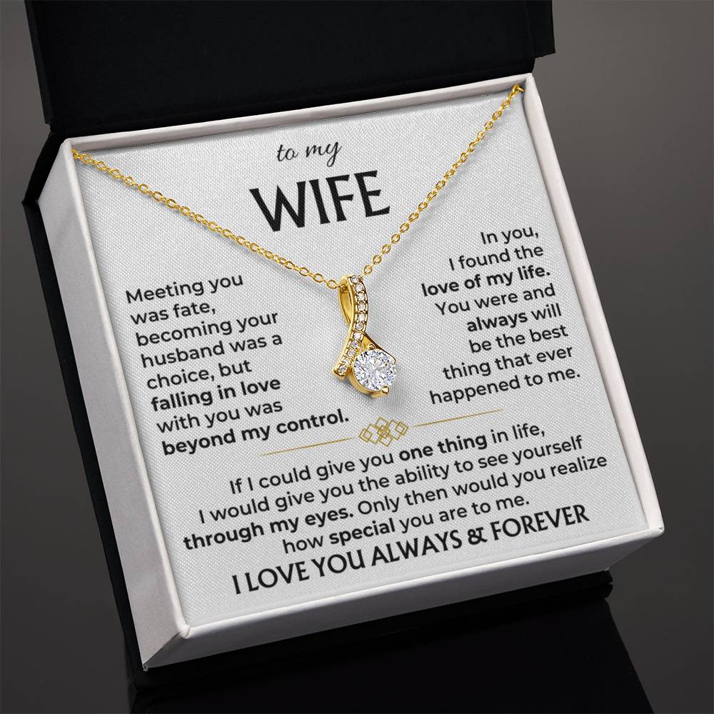 romantic wife necklace gift pendant