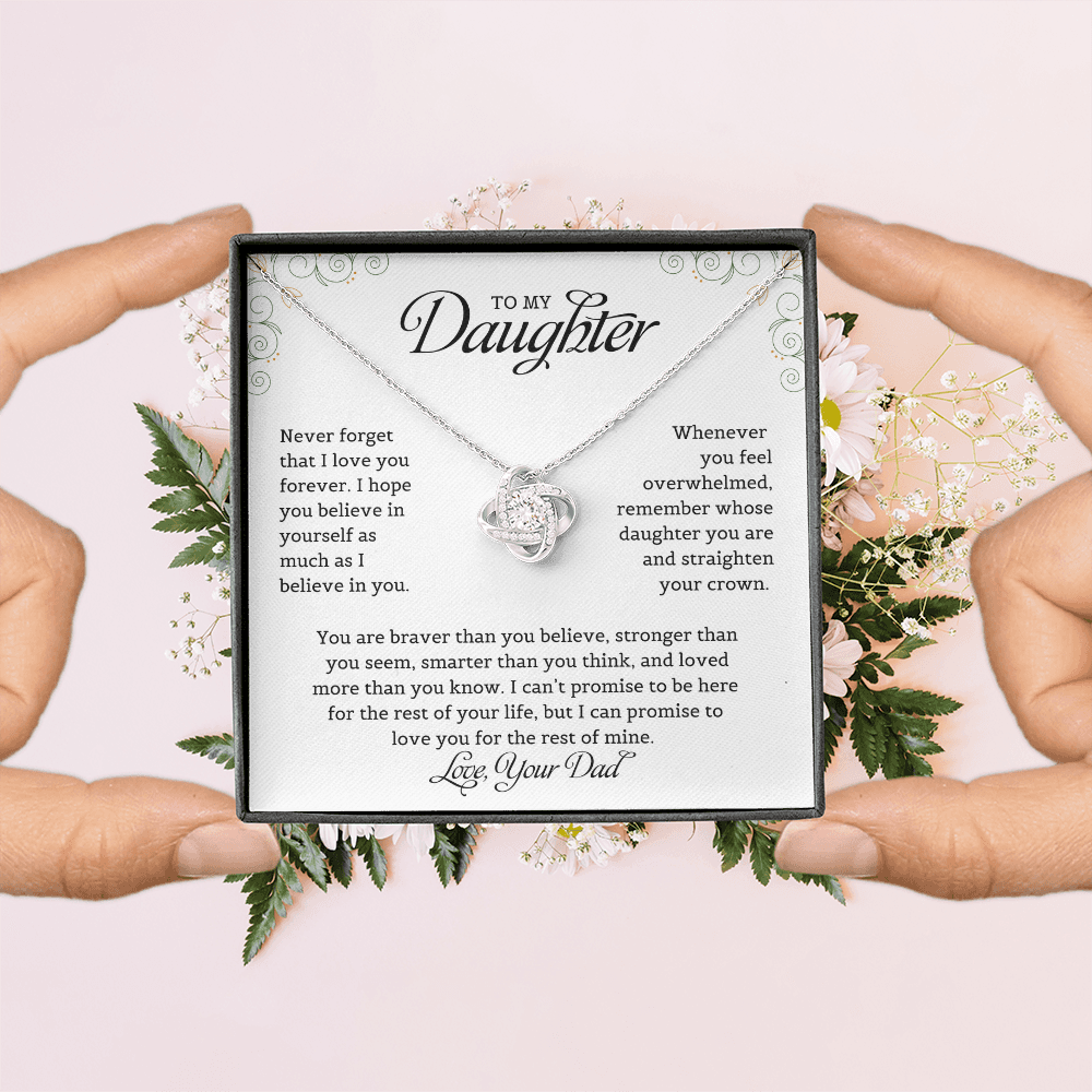 to my daughter necklace gift