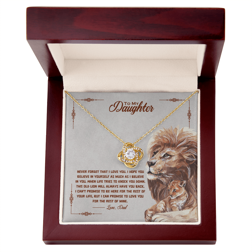 Daughter Promise Gift necklace