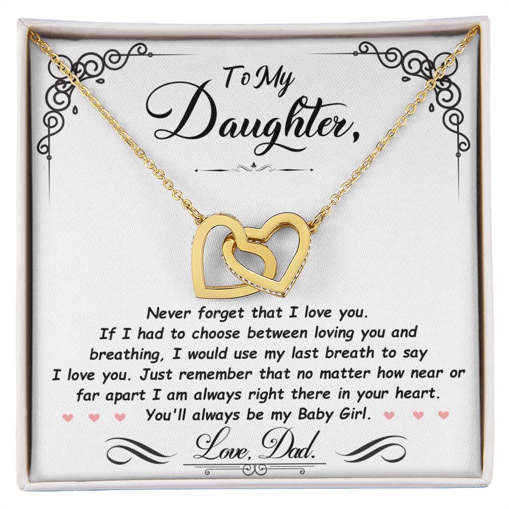 daughter gift sentimental message acrylic plaque