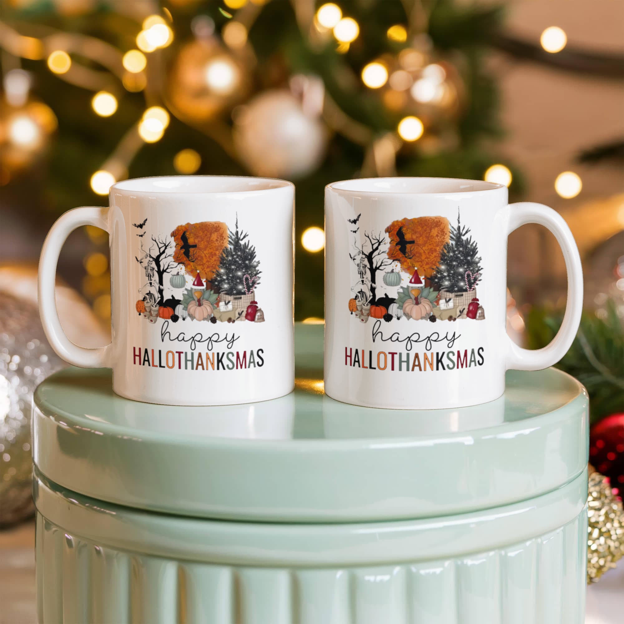 Halothanksmas Mug seasonal gift idea
